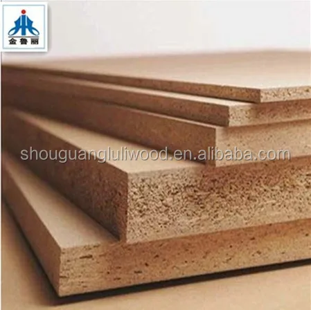 High quality E0 grade Melamine faced chipboard/partical board for furniture from luli