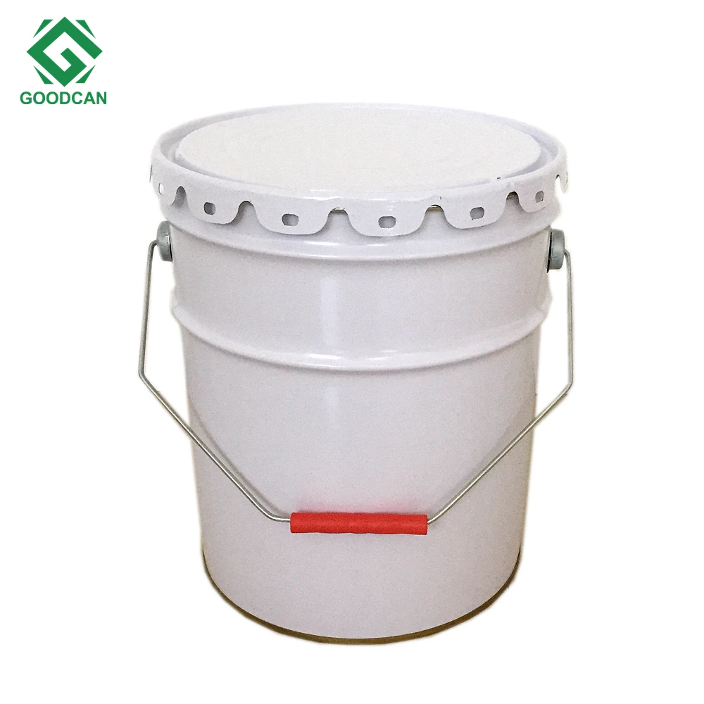 
Wholesale Low Price 4 liter-5 liter metal round can for paint ,paint pail for latex coating package 
