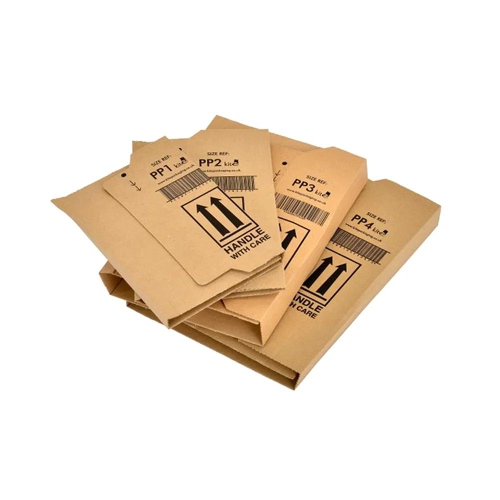 Corrugated paperboard shipping mailing box for book CMYK print book mailers cardboard