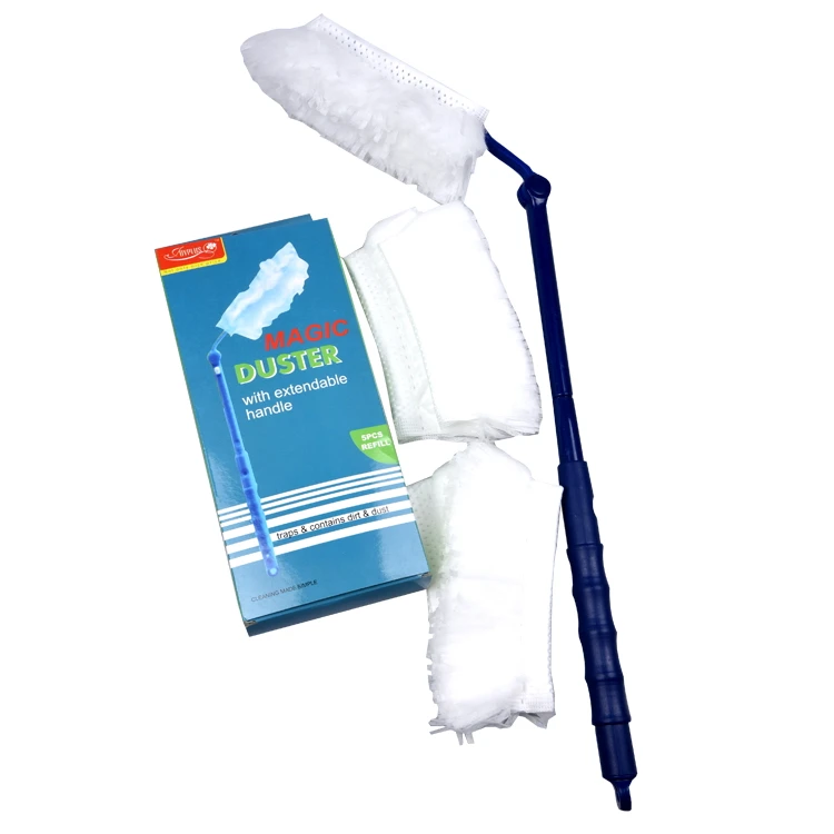 Длинная ручка для потолка с 5 волшебными перьями очистки