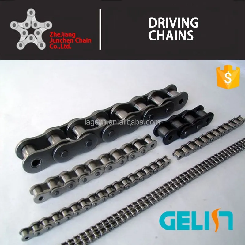 Simplex duplex triplex alloy steel short pitch precision roller chains (A series)
