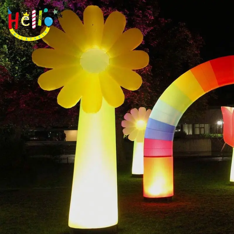 Lovely inflatable air dancers flower, flower inflatable air dancer, flower inflatable advertising air dancer