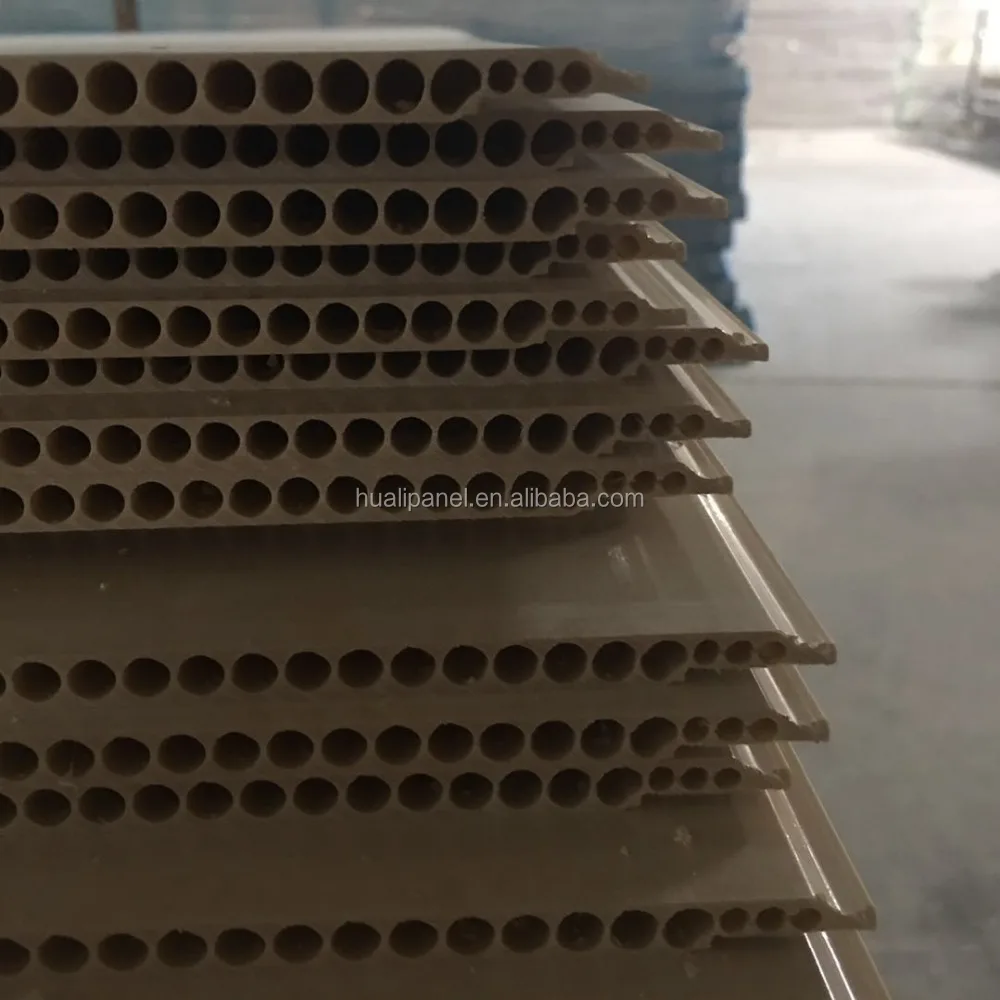 
Haining Huali High Strength PVC wall Panel Heavy PVC stone Panel 