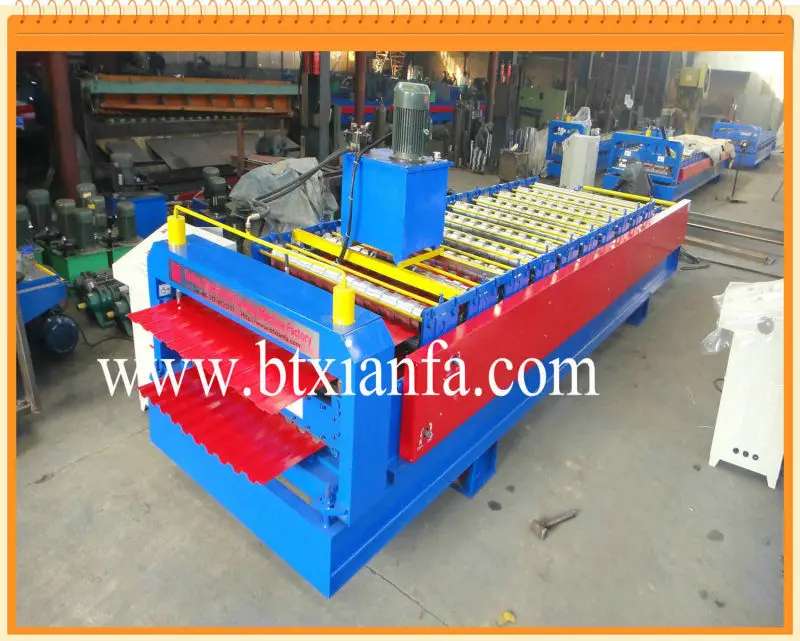 
 Two Profile Panel Double Layer Roll Forming Machine  