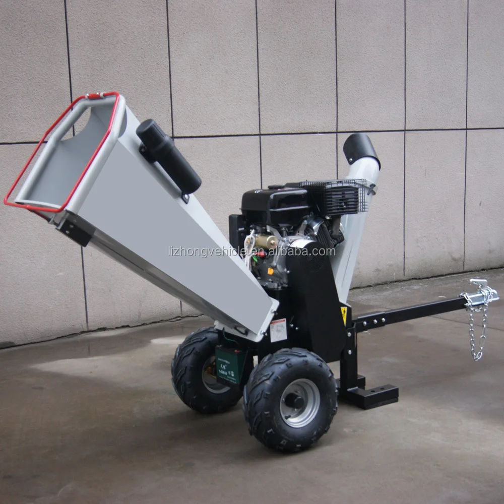 Quality atv towable wood chipper,atv wood chipper,chipper shredder 15hp