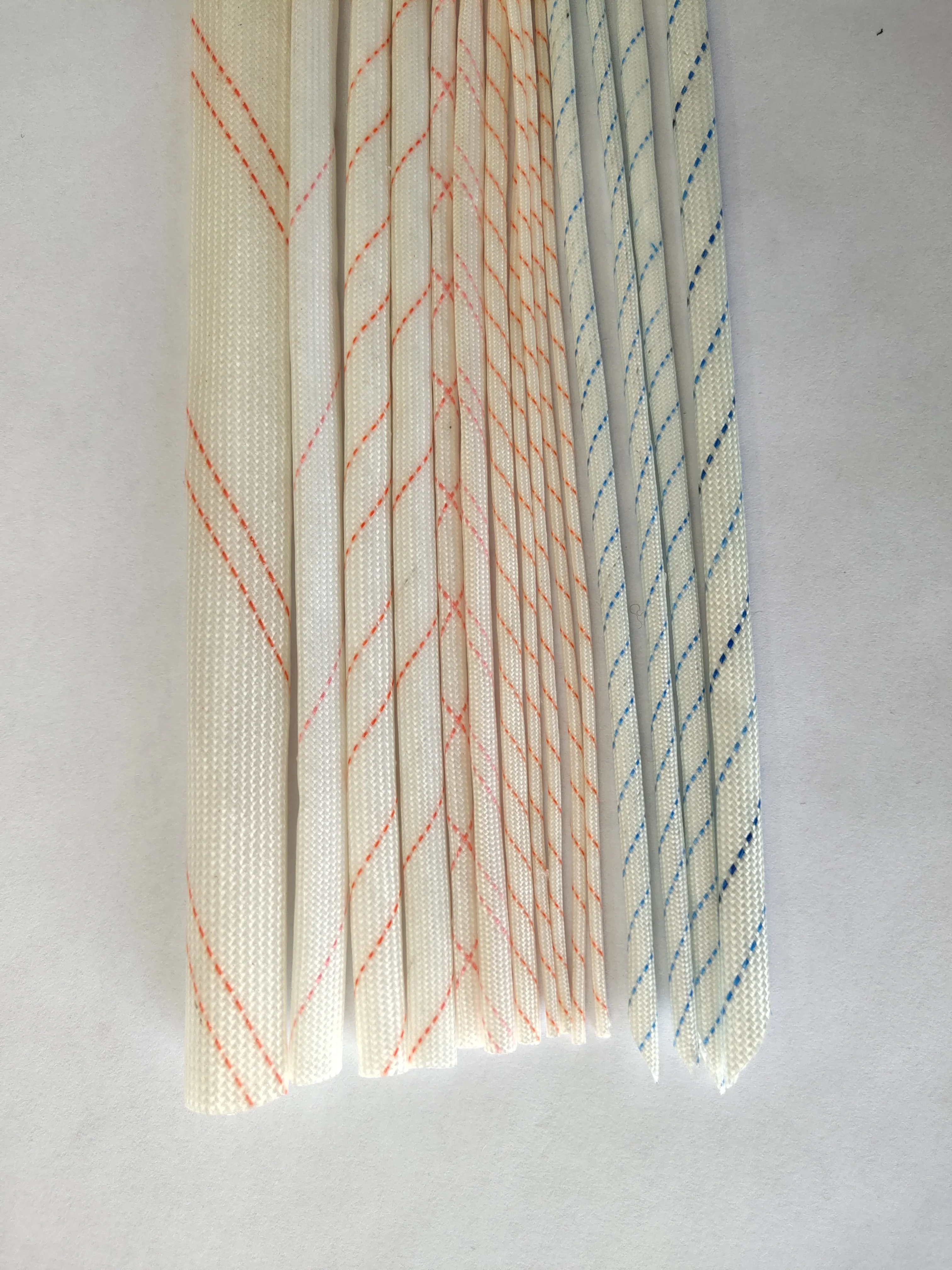 High voltage  electrical insulation materials 2715 pvc fiberglass sleeve 2715 pvc fiberglass insulation bushing sleeving