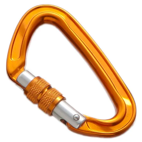 
Aluminum Climbing Safety Locking Swivel Carabiner 