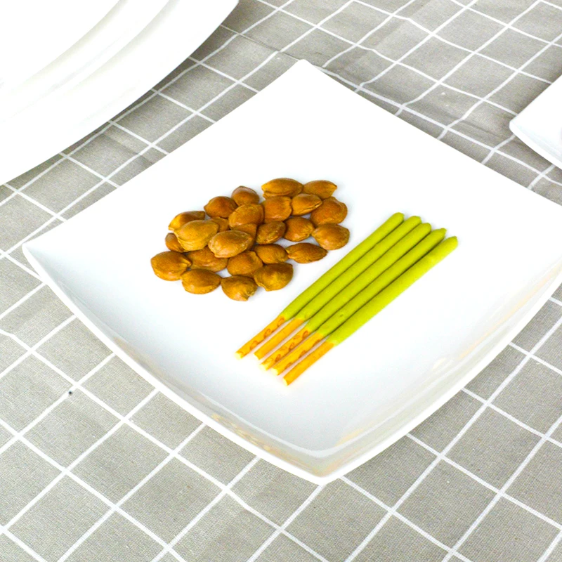 Guangzhou TaiYuanMei Manufacturer 100% restaurant cheap wholesale white melamine plate