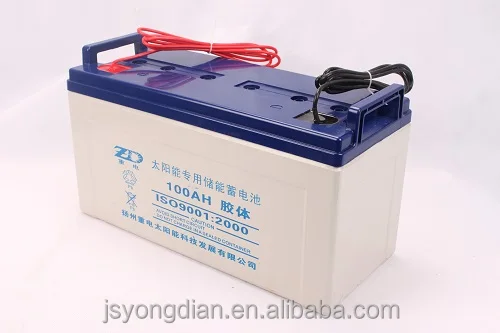 Высокая термостойкость многократного цикла глубокого заряда-разряда солнечная батарея 24v 200ah