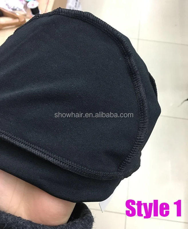 Lovely 3 Look Net Elastic mesh Spandex dome Wig Caps For Making Wigs