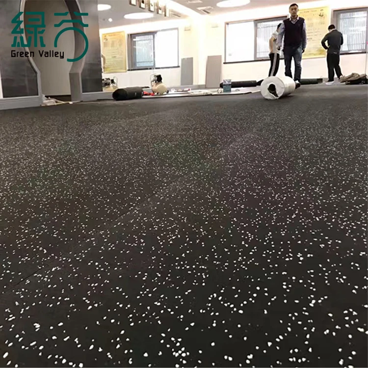 Противоударный резиновый рулон для тренажерного зала, 5 лет, графический дизайн, современная модель 3D для гостиницы, для тренировок на месте, проверка на месте