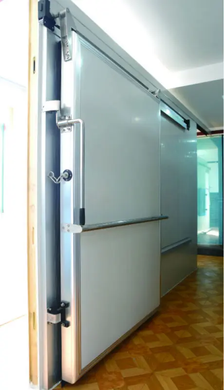 Cold Room Freezer Walk Refrigerator Aluminium Manual Automatic Full Half Buried Double Hinged Swing Sliding Door Manufacturer