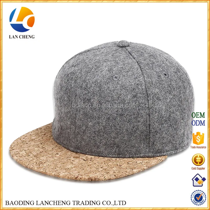 High Quality Warm Unisex Winter Snapback Caps Baseball Solid Woolen Gorras Snapback Cap for Adult Size 56-59cm