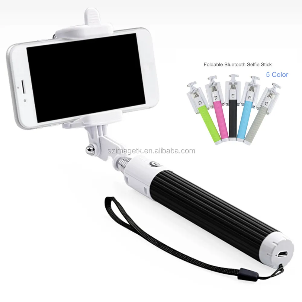 Новый foladble selfie придерживайтесь монопод комплект беспроводная связь bluetooth с дистанционным управлением
