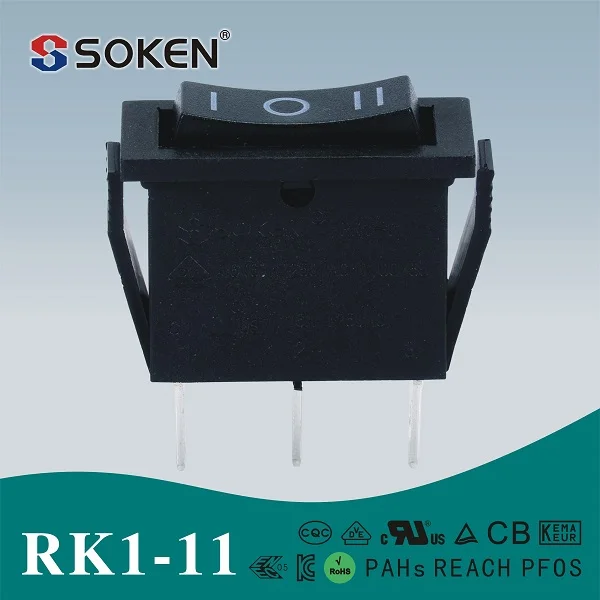 Rk1-11 RoHS вкл выкл вкл 3 контакт. перекидной переключатель с ul 16a 250 В AC