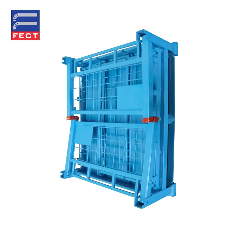 Powder Coating Collapsible Pallet Steel Crate Wire Mesh Box Container Box