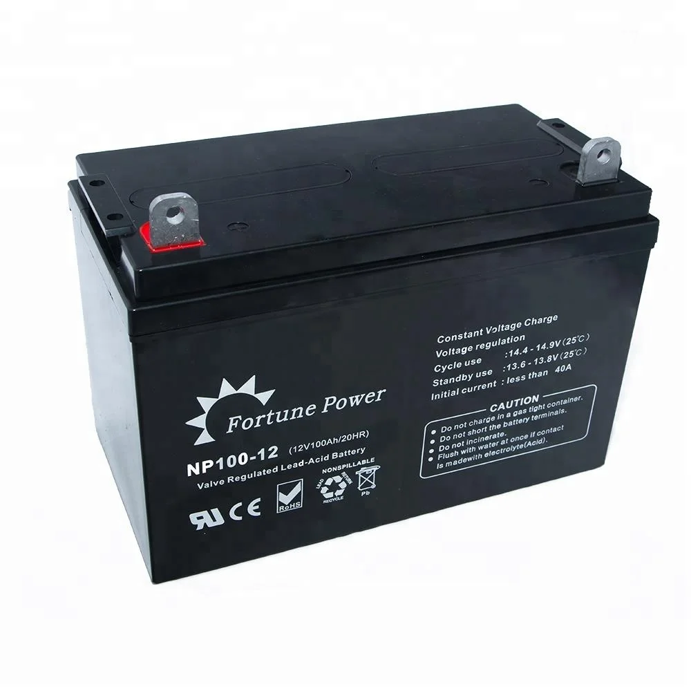 12v100ah sealed lead acid batteries maintenance free gel 12 volt 100 ah