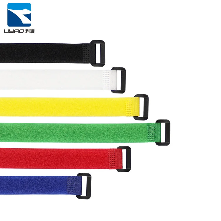 Hot Selling Heavy Duty Soft Sport Fitness Medical Adjustable Hook And Loop Straps Cable Tie For Arm Bands