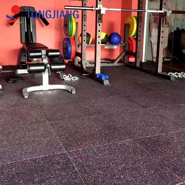 TJ Cheap Crossfit Fitness Epdm Rubber Gym Floor Tile