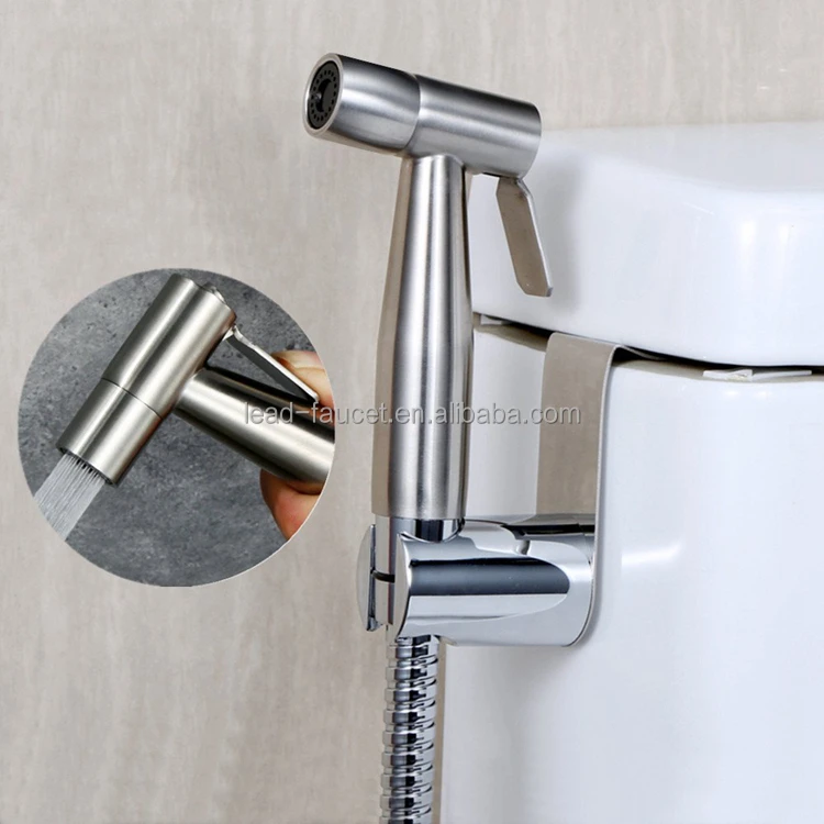 304 Stainless Steel Bidet Sprayer And Diaper Sprayer For Bath Toilet