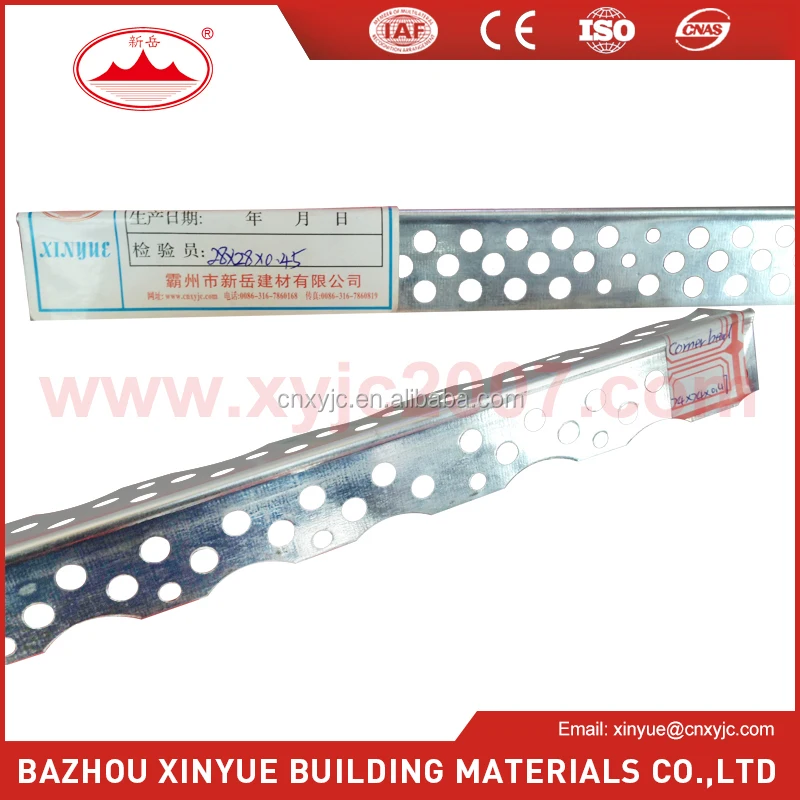 drywall system metal corner bead wall angle