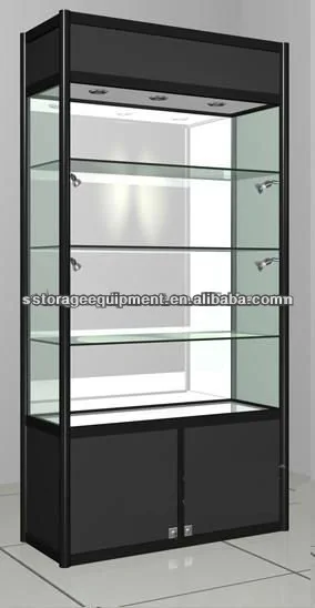 Hot selling Aluminium glass cheap display cabinets/glass cabinet