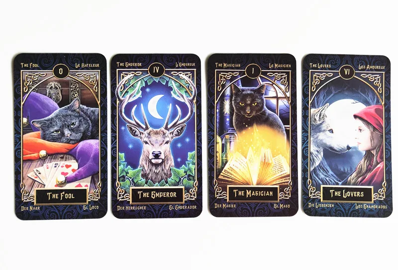 High Quality 350gsm Art Paper Tarot Cards With Custom Printing