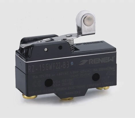 Короткий шарнирный роликовый рычаг типа 40t85, водонепроницаемый микропереключатель