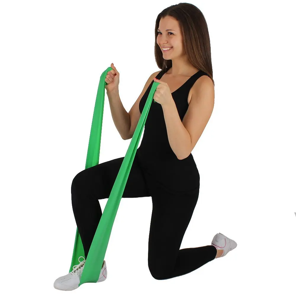 Аксессуары для йоги разноцветный латексный эластичный комплект балетных ремней