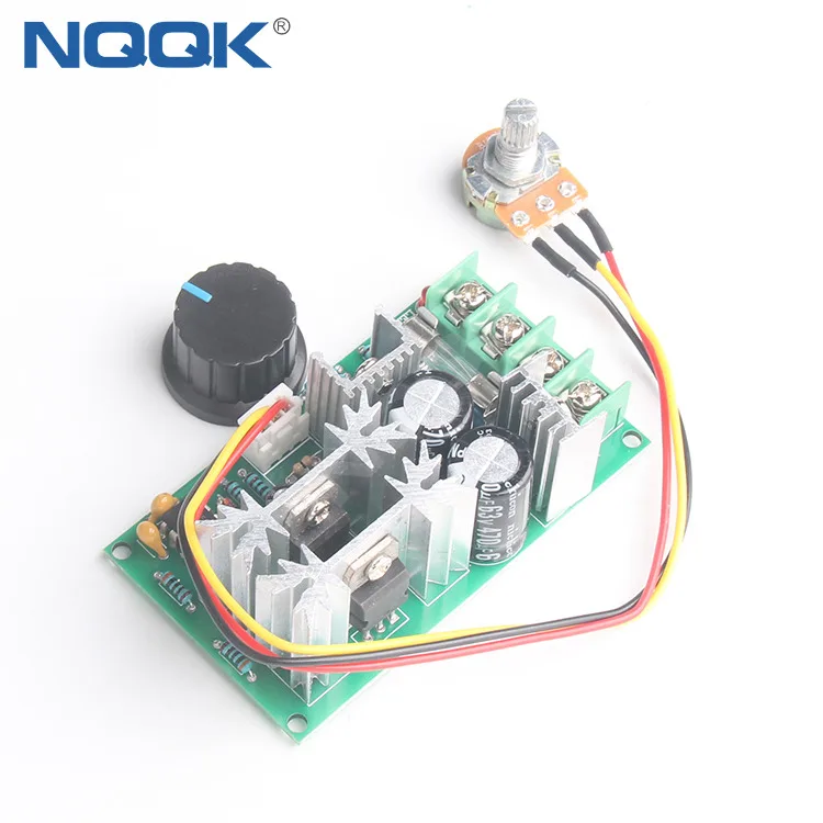  Регулятор скорости вращения двигателя постоянного тока 12V24V36V48V высокой мощности PWM контроллер 20A