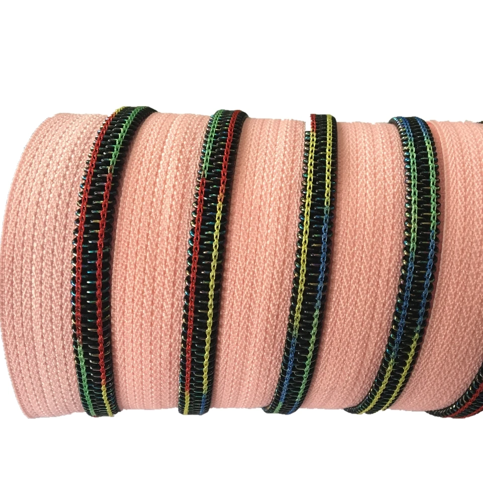 NO.5 nylon zipper factory by the roll