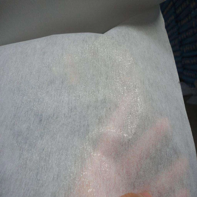 chemical bond non woven fabric fusible  interlining  100% polyester