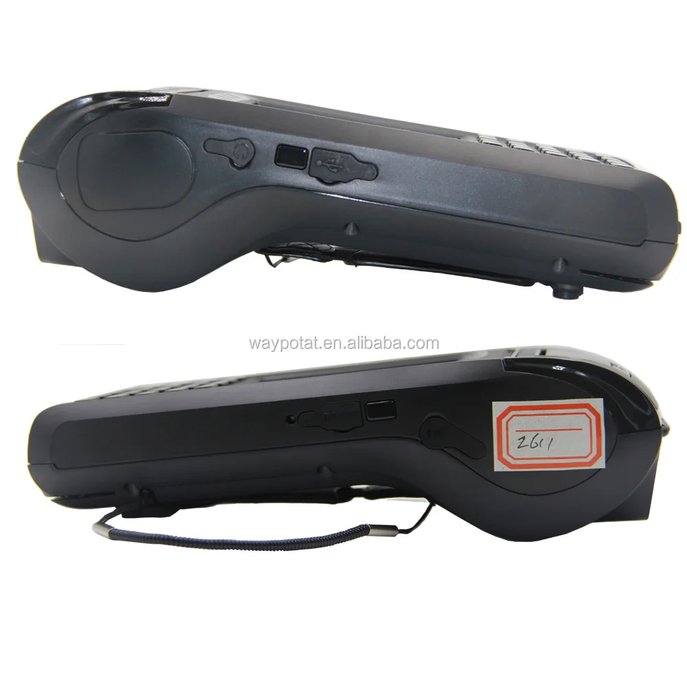 
WAYPOTAT handheld gprs pos with 1D/2D barcode and Windows ce OS free SDK vpos3396 