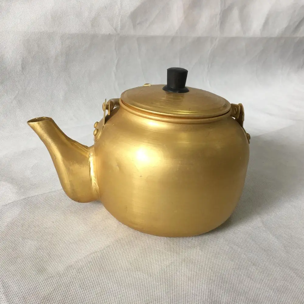 Aluminium Yellow Kettle Water Jug welding mouth