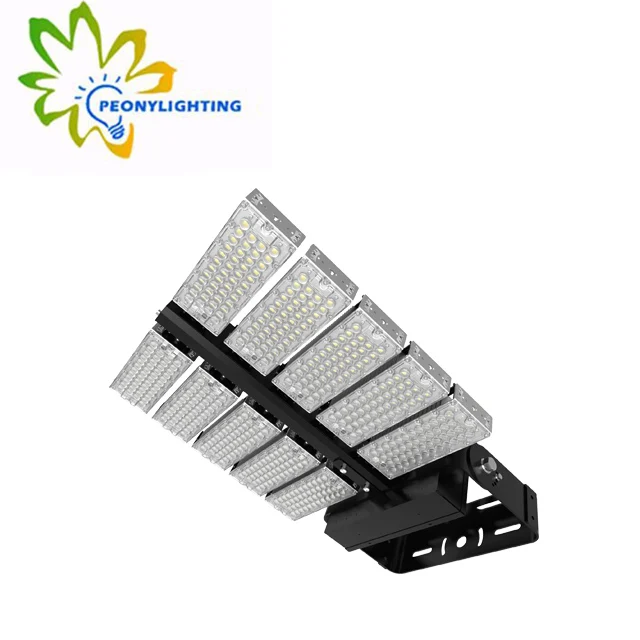 Регулируемый светодиодный спортивный прожектор для стадиона 1200 Вт и промывка стен, освещение для стадиона, гарантия 8 лет