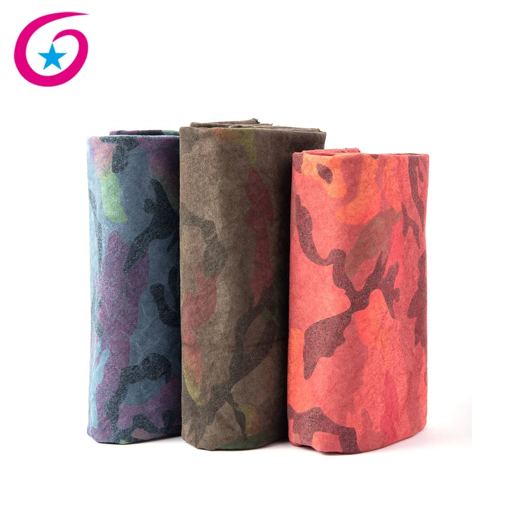 
Tie dye process 100% cotton 12oz camouflage printed canvas fabric 