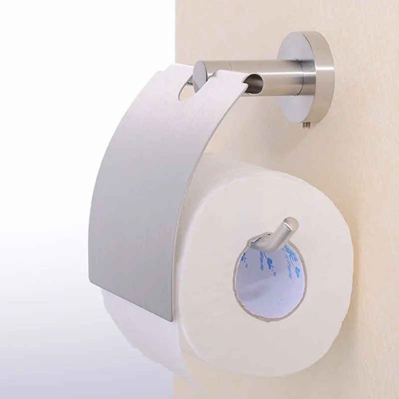 Yumore Factory Professional Stainless Steel Toilet Wall Mount Paper Towel Roll Holder