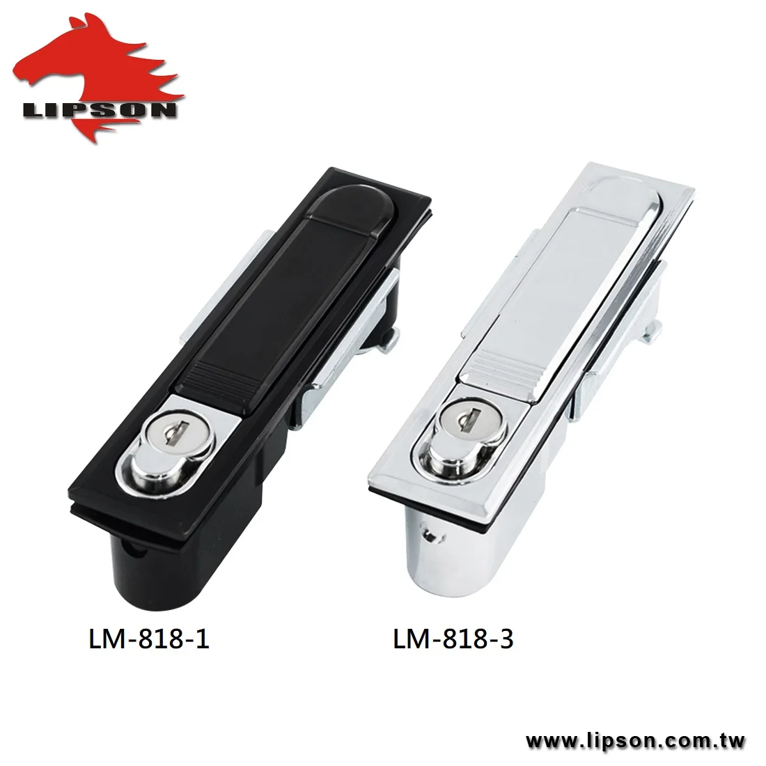 LM-818-3 Multi 3 Point Electronic Door Handle Lock for Power Supply Systems