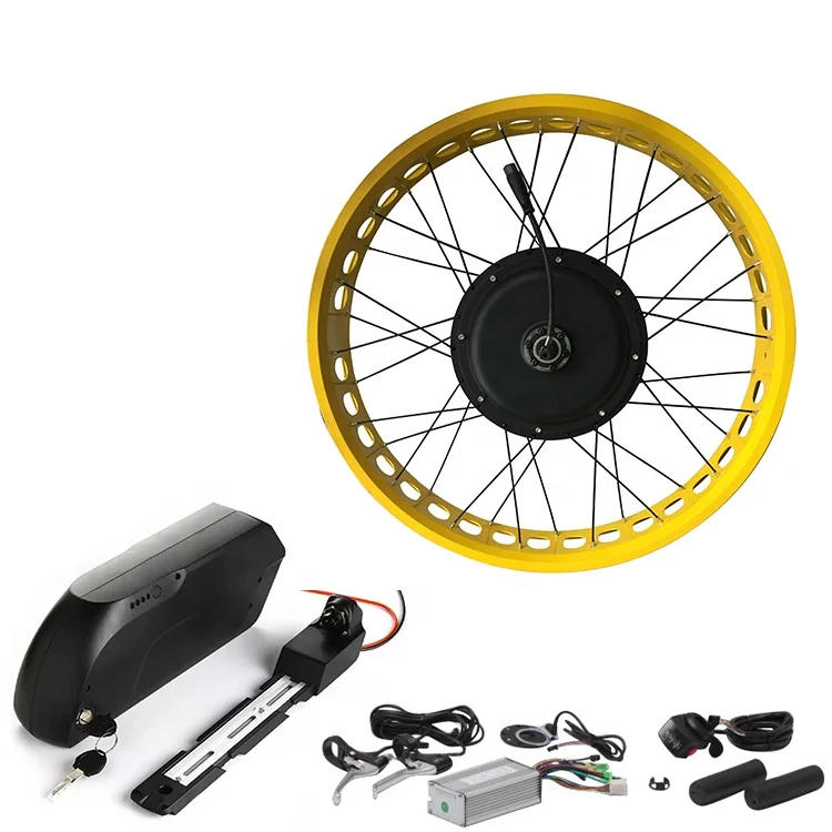48v rear 1000w ebike mid drive conversion kit 27.5 battery built in