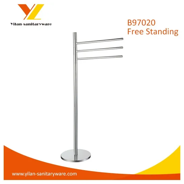 Круглое Основание Свободностоящая Ванная Комната Вешалка Для Полотенец