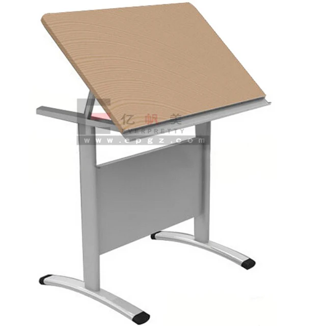 school furniture drawing table and chair engineering drawing table