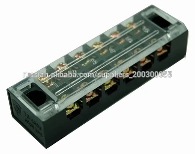 ТБ-1506 15А 6 полюс 600V Винт Исправлена ​​Клеммные