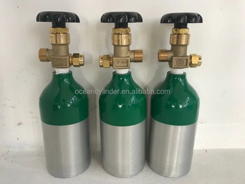 Aluminum Cheap medical oxygen cylinder price medical oxygen cylinder for hot sale