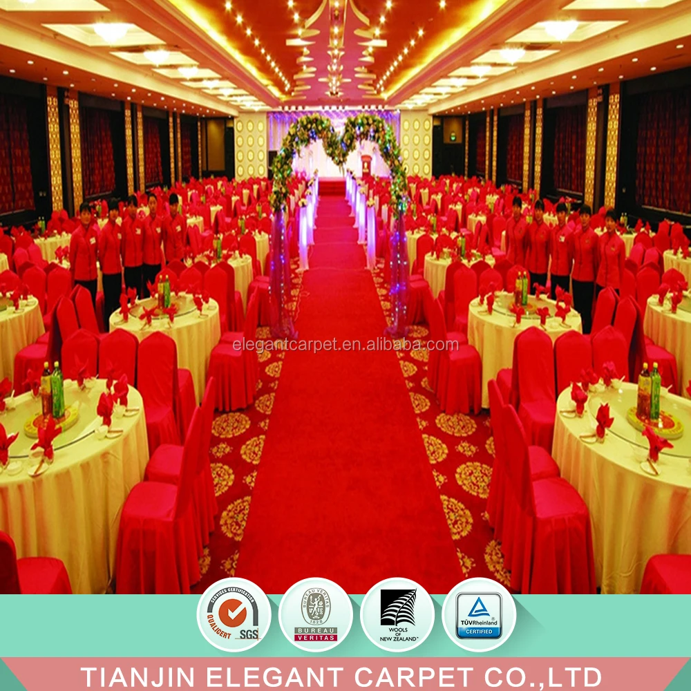 event & wedding red carpet outdoor carpet rolls non woven carpet