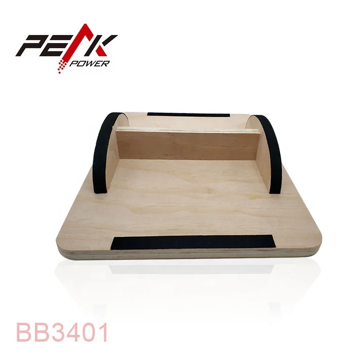 PeakPower Wood Kids Yoga Fitness Wobble Wooden Balance Board