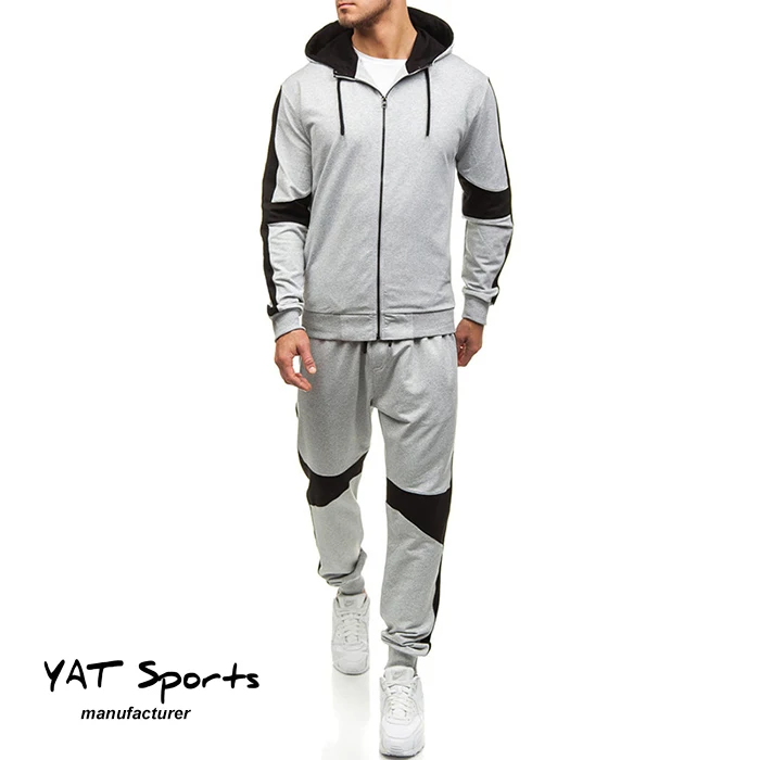 custom design men track suits sportswear gym fitness workout wear polyester spandex tracksuit jogging suits men