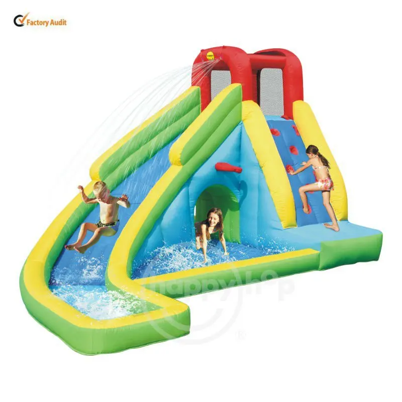 Happy hop Inflatable water slide-9027 Water Slide Fun Zone