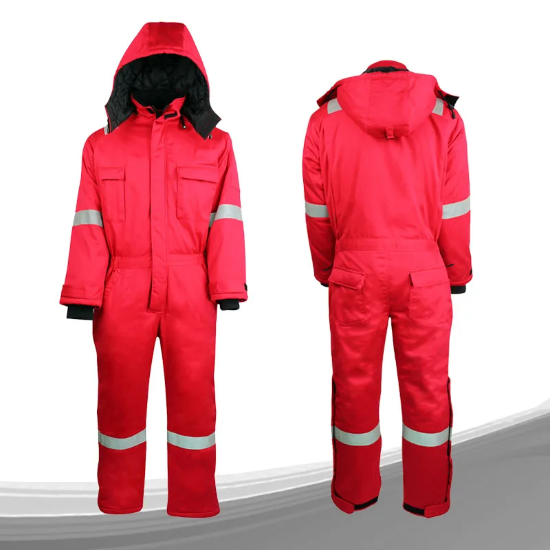 Зимний комбинезон FR, Изолированный Комбинезон, экстремальная Защита от холода, EN ISO 11612
