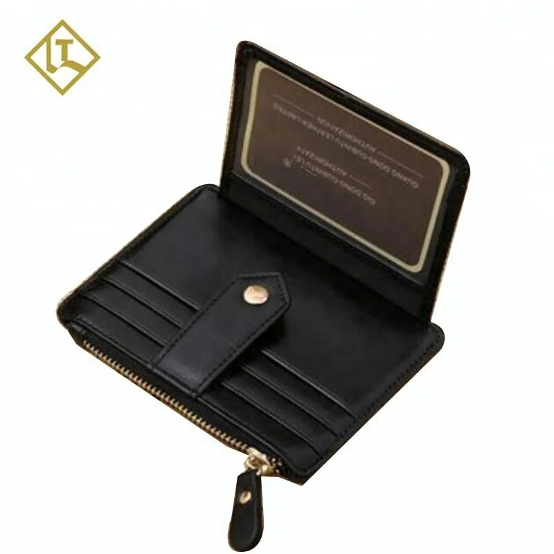 
Oil wax leather card holder custom mini case mens slim minimalist rfid blocking genuine leather credit card wallet 