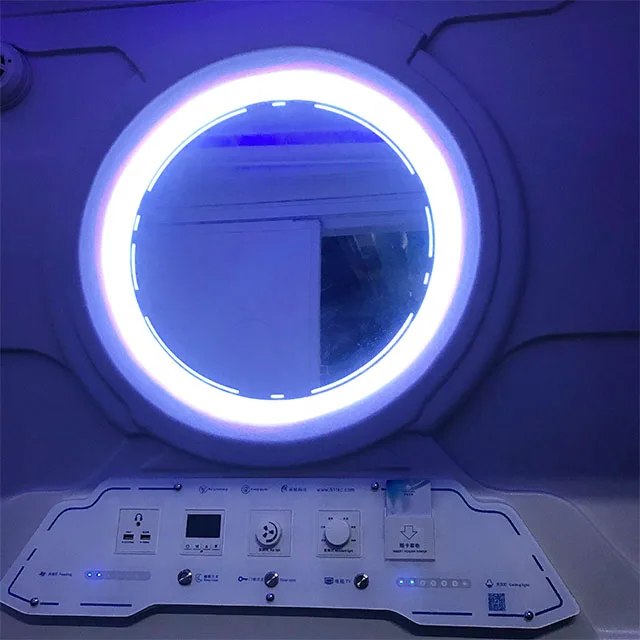 M-863 -B capsule bed room furniture bed design  sleep pod capsule hotel resting bed add side plate